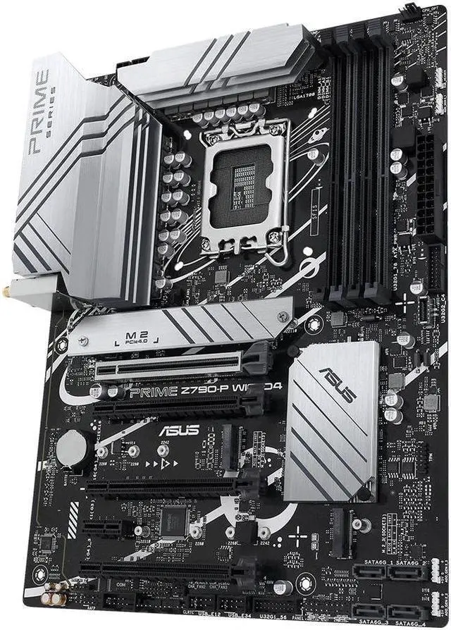 Alt view image 2 of 4 - ASUS PRIME Z790-P WIFI D4 LGA 1700 DDR4 128GB ATX Motherboard