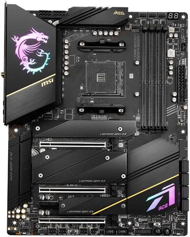 Main image of MSI MEG X570S ACE MAX AMD X570 Socket AM4 DDR4 128GB ATX Motherboard