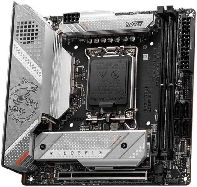 Alt view image 2 of 4 - MSI MPG Z790I EDGE WIFI Intel Z790 LGA 1700 DDR5 128GB Mini-ITX Motherboard