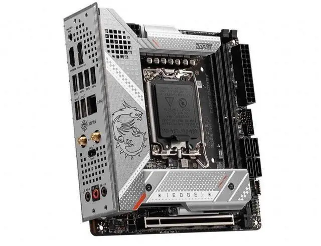 Alt view image 3 of 4 - MSI MPG Z790I EDGE WIFI Intel Z790 LGA 1700 DDR5 128GB Mini-ITX Motherboard