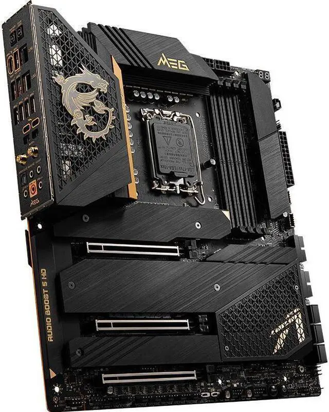 Alt view image 3 of 5 - MSI MEG Z690 ACE Intel Z690 LGA 1700 DDR5 128GB E-ATX Motherboard