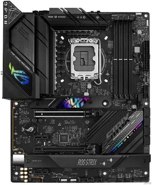 Main image of ASUS ROG STRIX B760-F GAMING WIFI LGA 1700 DDR5 192GB ATX Motherboard