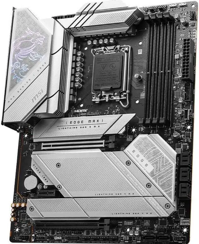 Alt view image 2 of 3 - MSI MPG Z790 EDGE TI MAX WIFI Intel Z790 LGA 1700 DDR5 192GB ATX Motherboard