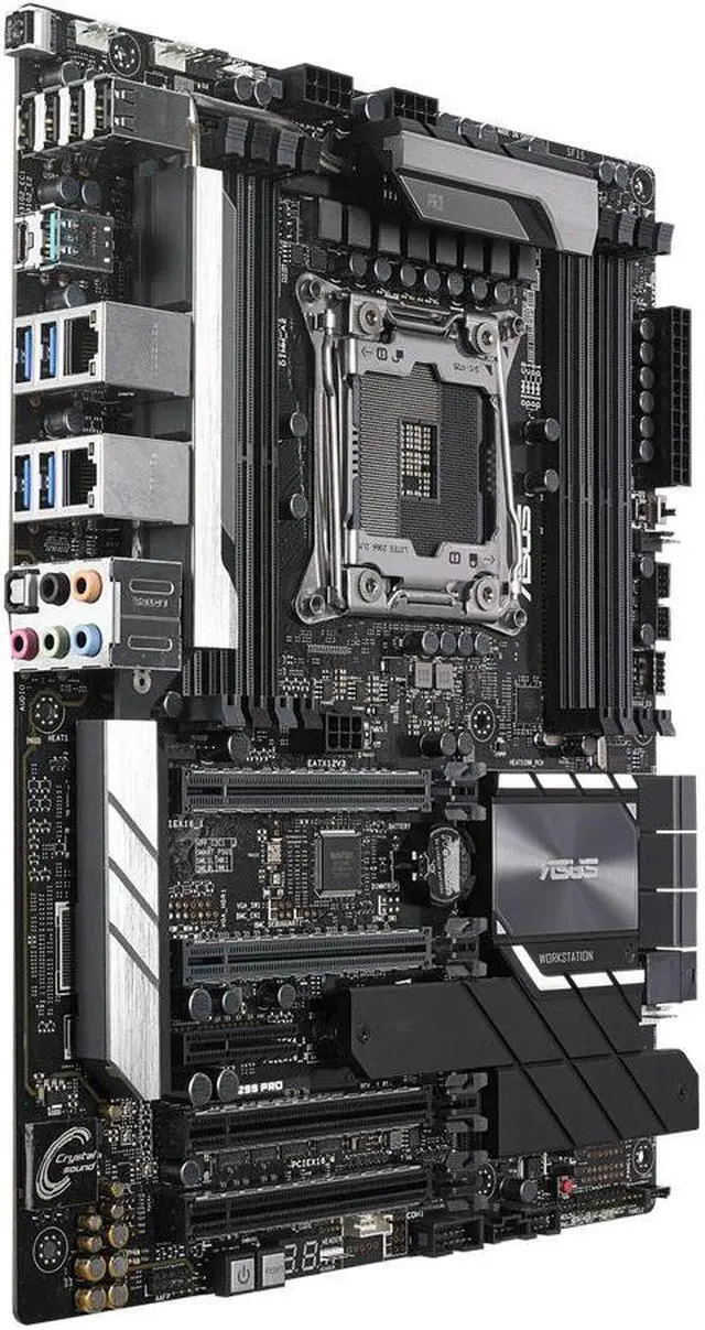Alt view image 3 of 4 - ASUS WS X299 PRO LGA 2066 DDR4 128GB ATX Motherboard