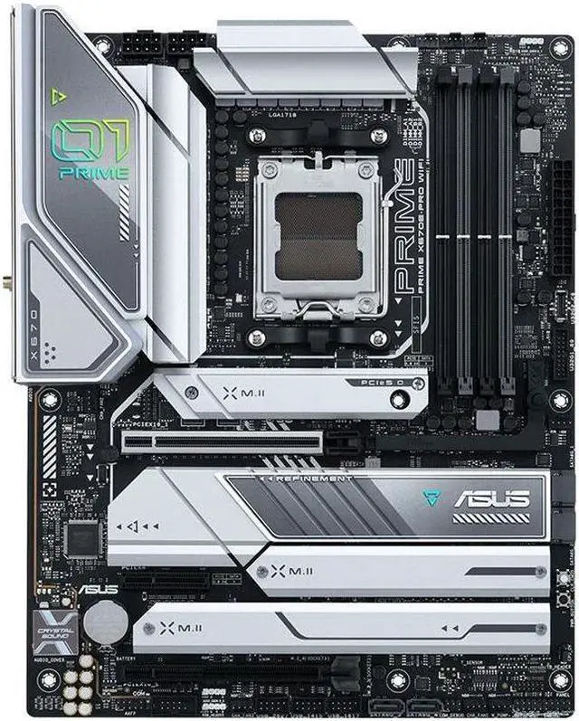 Main image of ASUS PRIME X670E-PRO WIFI Socket AM5 DDR5 192GB ATX Motherboard