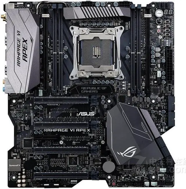 Main image of ASUS ROG Rampage VI Apex LGA 2066 DDR4 128GB E-ATX Motherboard