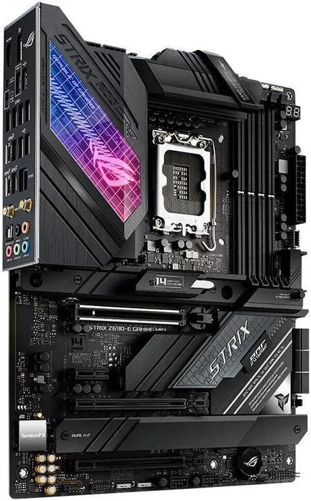 Alt view image 2 of 4 - ASUS ROG STRIX Z690-E GAMING WIFI LGA 1700 DDR5 128GB ATX Motherboard