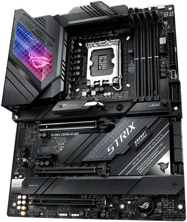 Alt view image 3 of 4 - ASUS ROG STRIX Z690-E GAMING WIFI LGA 1700 DDR5 128GB ATX Motherboard