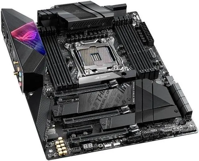 Alt view image 4 of 4 - ASUS ROG STRIX X299-E GAMING II LGA 2066 DDR4 256GB ATX Motherboard