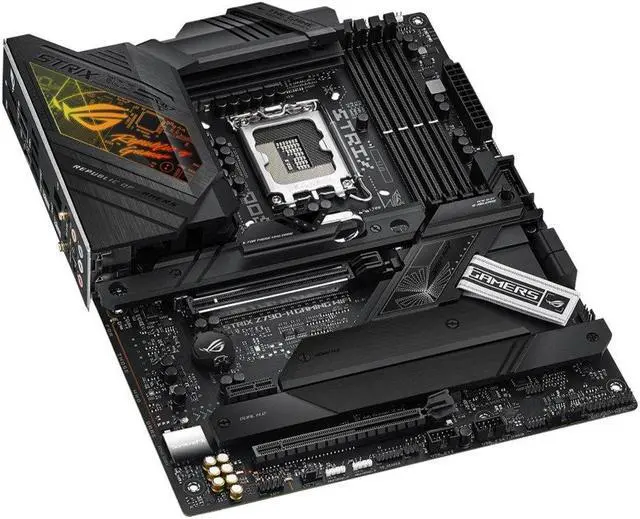 Alt view image 2 of 5 - ASUS ROG STRIX Z790-H GAMING WIFI LGA 1700 DDR5 192GB ATX Motherboard