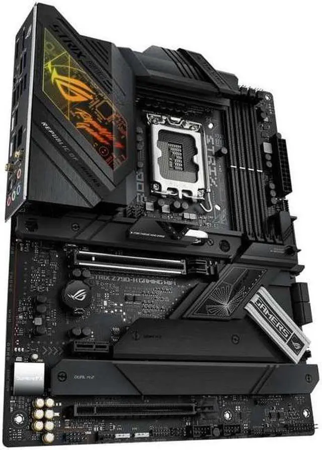Alt view image 4 of 5 - ASUS ROG STRIX Z790-H GAMING WIFI LGA 1700 DDR5 192GB ATX Motherboard