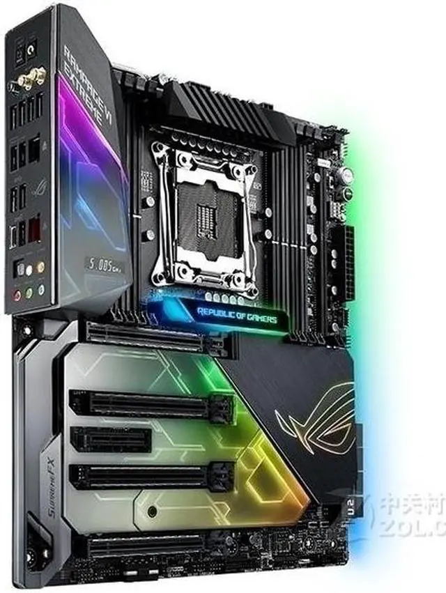 Alt view image 3 of 8 - ASUS ROG Rampage VI Extreme LGA 2066 DDR4 64GB E-ATX Motherboard