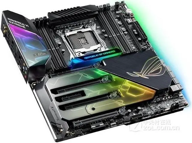 Alt view image 4 of 8 - ASUS ROG Rampage VI Extreme LGA 2066 DDR4 64GB E-ATX Motherboard