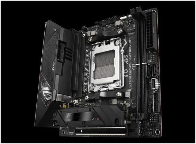 Alt view image 3 of 4 - ASUS ROG STRIX B650E-I GAMING WIFI Socket AM5 DDR5 96GB Mini-ITX Motherboard