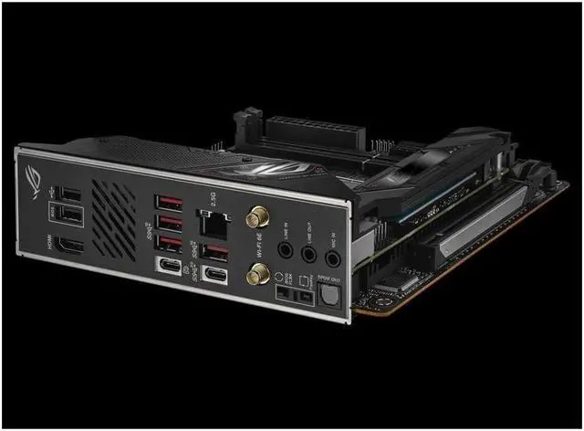 Alt view image 4 of 4 - ASUS ROG STRIX B650E-I GAMING WIFI Socket AM5 DDR5 96GB Mini-ITX Motherboard
