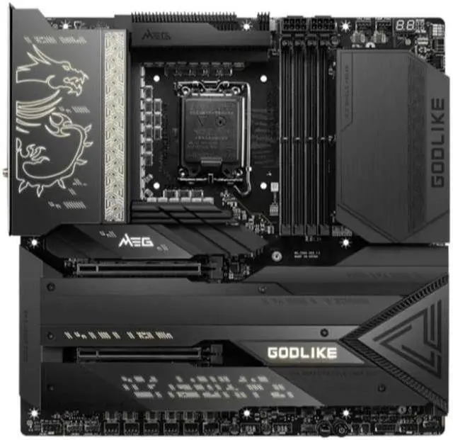 Main image of MSI MEG Z790 GODLIKE Intel Z790 LGA 1700 DDR5 256GB E-ATX Motherboard