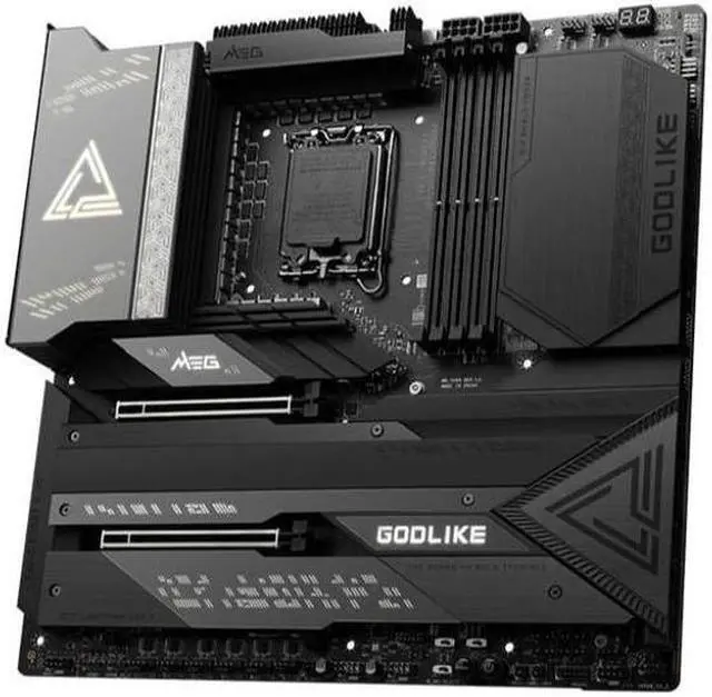 Alt view image 2 of 4 - MSI MEG Z790 GODLIKE Intel Z790 LGA 1700 DDR5 256GB E-ATX Motherboard