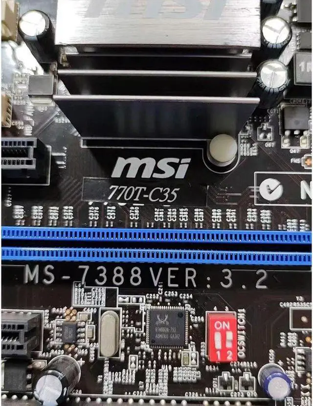 Alt view image 2 of 4 - MSI 770T-C35 AMD 770 Socket AM2/AM2+ DDR2 16GB ATX Motherboard