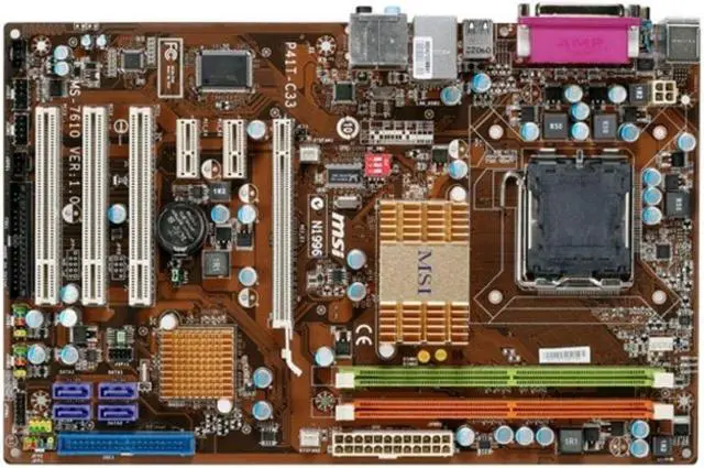 Main image of MSI P41T-C31 Intel P41 LGA 775 DDR2 8GB ATX Motherboard