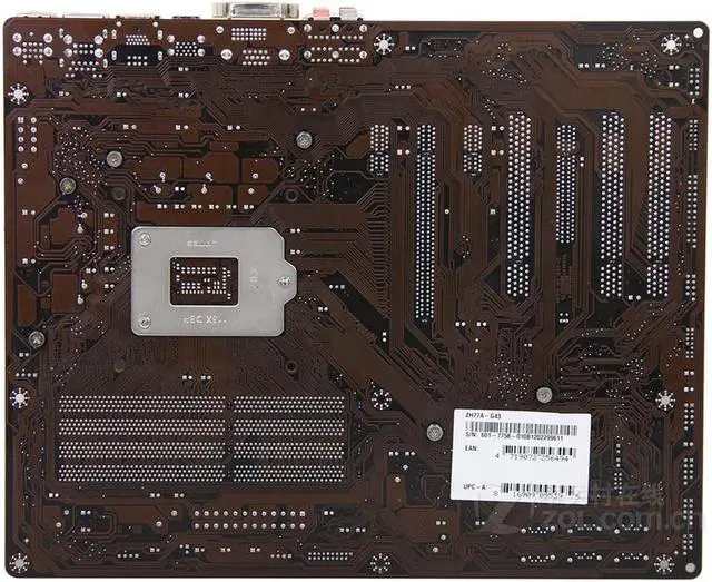 Alt view image 2 of 4 - MSI ZH77A-G43 Intel H77 LGA 1155 DDR3 32GB ATX Motherboard