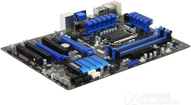 Alt view image 3 of 4 - MSI ZH77A-G43 Intel H77 LGA 1155 DDR3 32GB ATX Motherboard