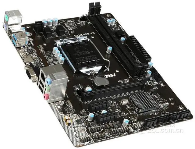 Alt view image 2 of 4 - MSI H81M PRO-VH Intel H81 LGA 1150 DDR3 16GB Micro ATX Motherboard
