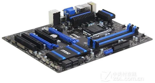 Alt view image 3 of 4 - MSI Z87-G43 Intel Z87 LGA 1150 DDR3 32GB ATX Motherboard