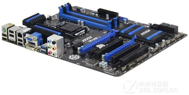 Alt view image 4 of 4 - MSI Z87-G43 Intel Z87 LGA 1150 DDR3 32GB ATX Motherboard