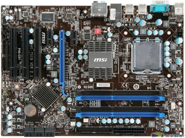 Refurbished: MSI P45-C51 Intel P45 LGA 775 DDR3 8GB ATX