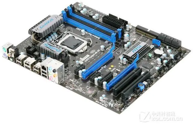 Alt view image 3 of 4 - MSI P55-GD61 Intel P55 LGA 1156 DDR3 16GB ATX Motherboard