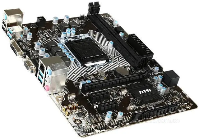 Alt view image 3 of 3 - MSI B150M PRO-VD D3 Intel B150 LGA 1151 DDR3 32GB Micro ATX Motherboard
