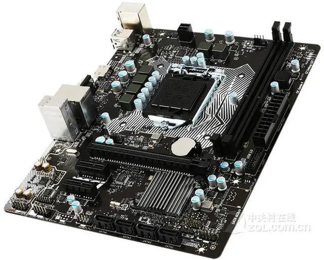 Alt view image 3 of 4 - MSI H110M PRO-VH Intel H110 LGA 1151 DDR4 32GB Micro ATX Motherboard