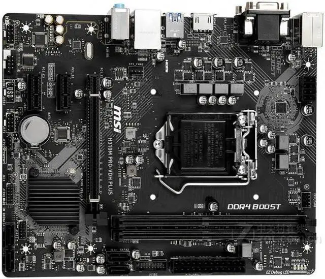 Main image of MSI H310M PRO-VDH PLUS Intel H310 LGA 1151 DDR4 32GB Micro ATX Motherboard