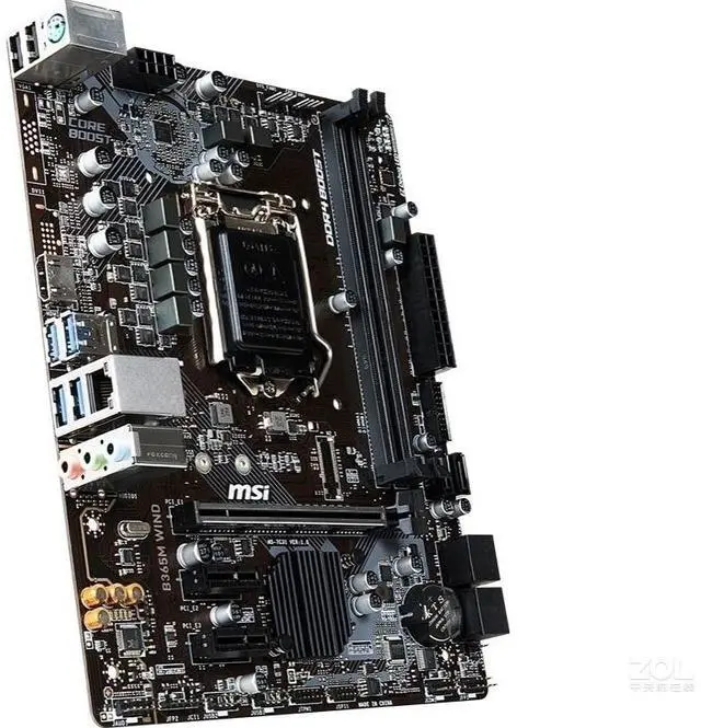 Alt view image 2 of 4 - MSI B365M WIND Intel B365 LGA 1151 DDR4 32GB Micro ATX Motherboard