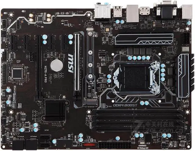 Main image of MSI H270-A PRO Intel H270 LGA 1151 DDR4 64GB ATX Motherboard