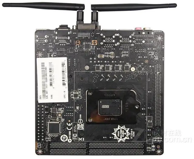 Alt view image 2 of 4 - MSI Z87I Intel Z87 LGA 1150 DDR3 16GB Mini-ITX Motherboard