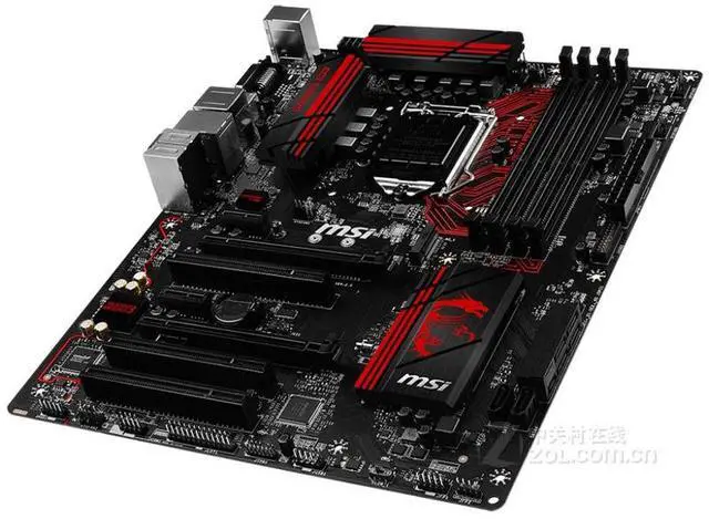 Alt view image 3 of 4 - MSI Z170A GAMING M3 Intel Z170 LGA 1151 DDR4 64GB ATX Motherboard