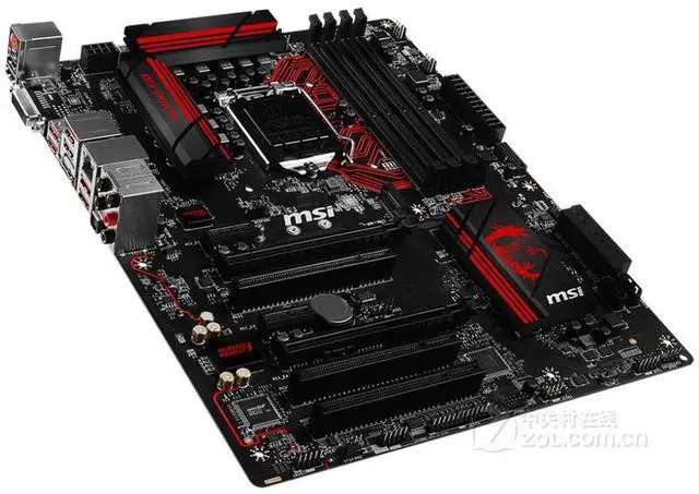 Alt view image 2 of 4 - MSI Z170A GAMING M3 Intel Z170 LGA 1151 DDR4 64GB ATX Motherboard