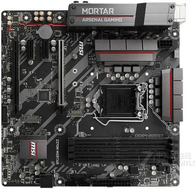 Main image of MSI Z370M MORTAR Intel Z370 LGA 1151 DDR4 64GB Micro ATX Motherboard
