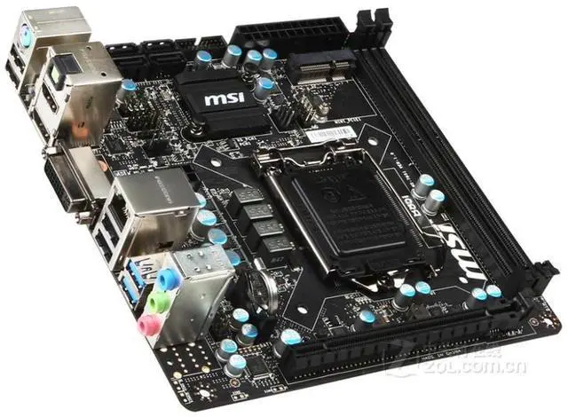 Alt view image 7 of 11 - MSI B85I LGA 1150 Intel B85 HDMI SATA 6Gb/s USB 3.0 Mini ITX Intel Motherboard