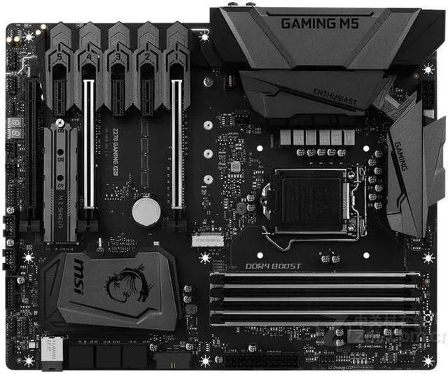 Main image of MSI Z270 GAMING M5 Intel Z270 LGA 1151 DDR4 64GB ATX Motherboard