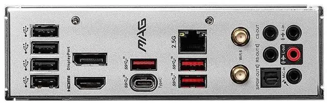 Alt view image 4 of 4 - MSI MAG B660M MORTAR WIFI DDR4 Intel B660 LGA 1700 DDR4 128GB Micro ATX Motherboard