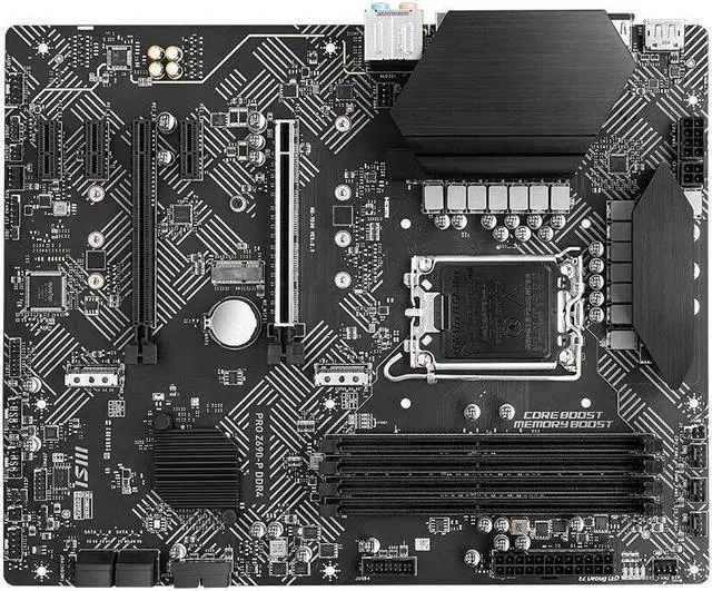 Main image of MSI PRO Z690-P DDR4 Intel Z690 LGA 1700 DDR4 128GB ATX Motherboard