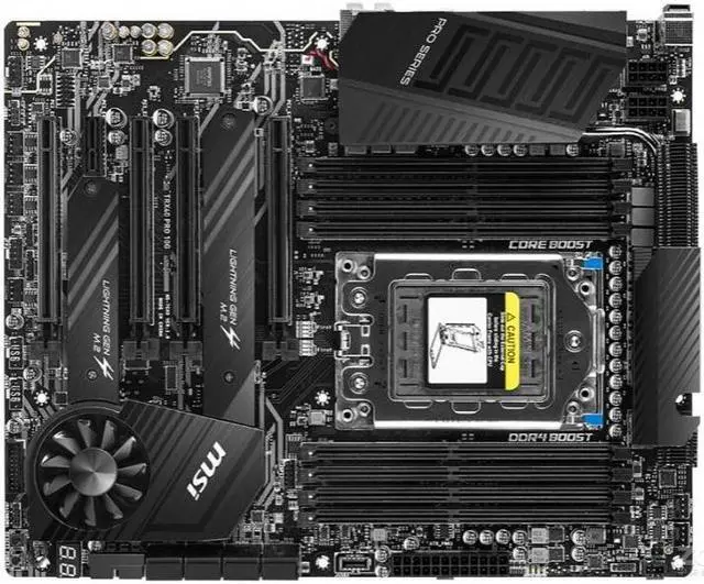 Main image of MSI TRX40 PRO 10G AMD TRX40 Socket sTRX4 DDR4 256GB ATX Motherboard