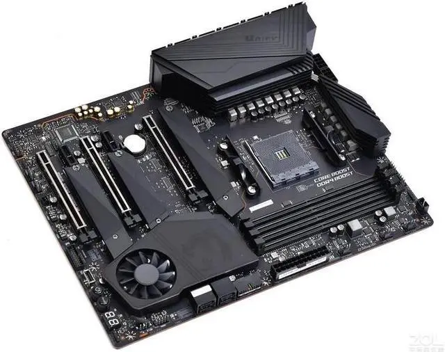 Alt view image 7 of 9 - MSI Meg X570 Unify AMD AM4, DDR4, PCIe 4.0, SATA M.2 Bluetooth 5 ATX Motherboard