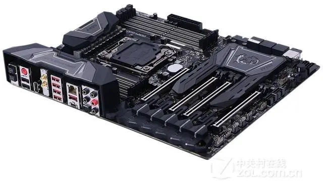 Alt view image 4 of 4 - MSI X299 GAMING M7 ACK Intel X299 LGA 2066 DDR4 128GB ATX Motherboard
