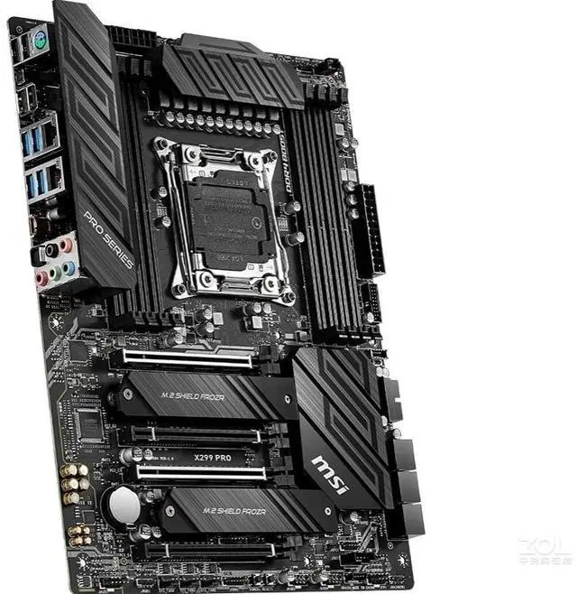 Alt view image 3 of 4 - MSI X299 PRO Intel X299 LGA 2066 DDR4 256GB ATX Motherboard