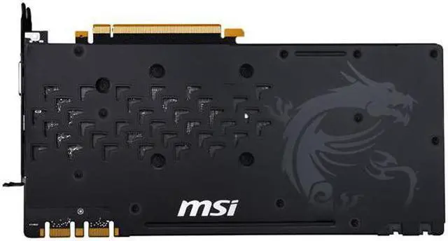 Alt view image 5 of 7 - MSI Red Dragon GeForce GTX 1070 DirectX 12 GTX 1070 GAMING X 8G 8GB 256-Bit GDDR5 PCI Express 3.0 x16 HDCP Ready SLI Support ATX Video Card 95 new, tested without any problems safe to use