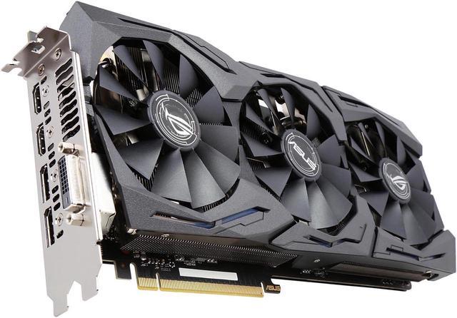 ASUS ROG GeForce GTX 1080 STRIX GTX1080 A8G GAMING 8GB 256 Bit GDDR5X PCI Express 3.0 HDCP Ready Video Card