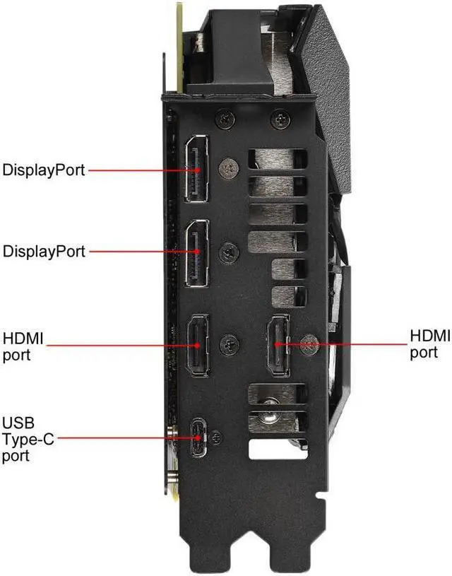 Alt view image 6 of 6 - ASUS ROG Strix GeForce RTX 2070 DirectX 12 ROG-STRIX-RTX2070-O8G-GAMING 8GB 256-Bit GDDR6 PCI Express 3.0 HDCP Ready Video Card
